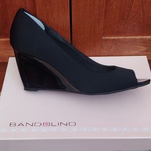 Bandolino Black Wedge